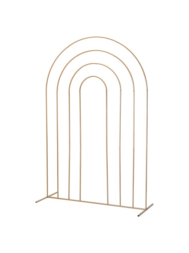 RAINBOW GOLDEN DECO STRUCURE 150CM X 60CM X 240CM