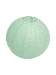 BIG SIZE SAGE GREEN PAPER LANTERN FLOWERS DIA 60CM X 56CM