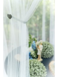CANOPY RECEPTION TULLE BLANC DIA 100CM X 230CM