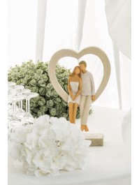 COUPLE ASSIS LOVE MOMENT 16CM X 9.5CM X 26CM