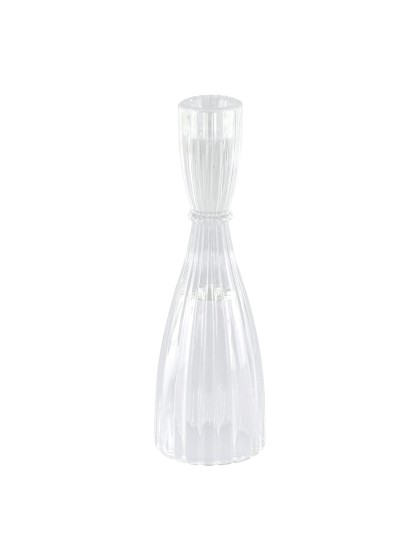 BOUGEOIR VERRE FLAMBEAU BALLERINA DIA 6.5CM X 20CM