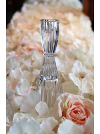 BOUGEOIR VERRE FLAMBEAU BALLERINA DIA 6.5CM X 20CM