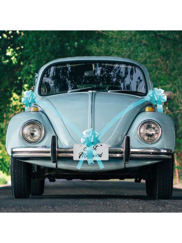 TURQUOISE CAR KIT 5 PIECES 