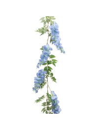 GUIRLANDE GLYCINE BLEUE 180CM X 28CM X 9CM