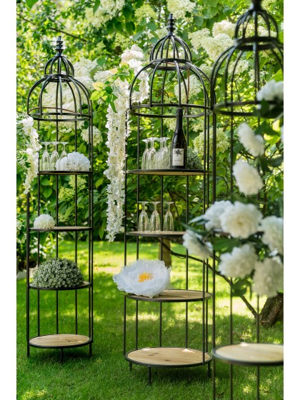 BRANCHE FLEURS HORTENSIA BLANCHES 170CM X 20CM X 5CM