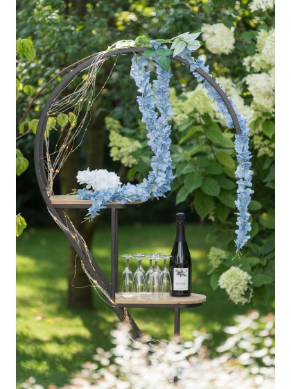 BRANCHE FLEURS HORTENSIA BLEUES 170CM X 20CM X 5CM