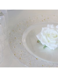 SOUS-ASSIETTE PS TRANSPARENTE SHEHERAZADE DIA 33CM