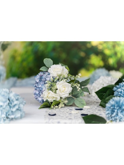 BOUQUET HORTENSE DIA 30CM X 40CM