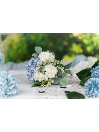 BOUQUET HORTENSE DIA 30CM X 40CM