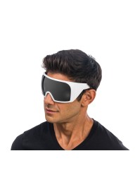 MASK GLASSES WITH WHITE FRAME 15CM X 16CM X 8.2CM