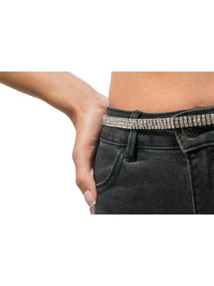 BELT WITH RHINESTONES 