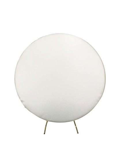 IVORY BACKGROUND COVER FOR ROUND ARCH DIA 2M