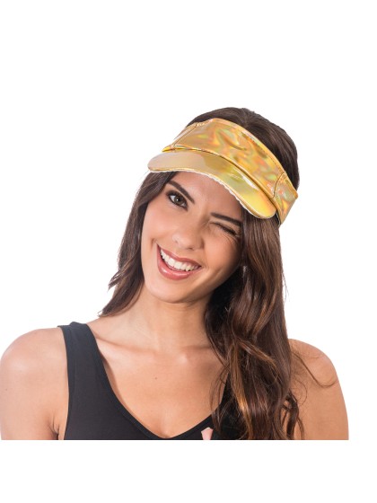 CASQUETTE VISIERE IRISEE OR TU