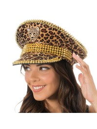 CHAPEAU CASQUETTE LEOPARD TU