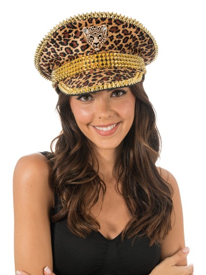 CHAPEAU CASQUETTE LEOPARD TU