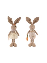 STANDING SPONGE LIBERTY JO RABBIT 2 ASSORTED 14CM X 12CM X 57CM