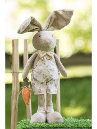 LAPIN EPONGE LIBERTY DEBOUT JO 2 ASSORTIS 14CM X 12CM X 57CM