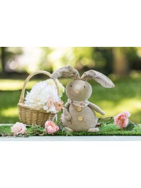 SPONGE LIBERTY JO RABBIT 2 ASSORTED 16CM X 13CM X 37CM