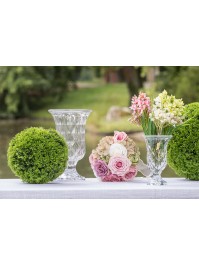 BOULE DECO CYPRES VERT A ASSEMBLER DIA 23CM