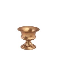 MAJESTIC BRUSHED MATT GOLDEN CUP DIA 15.5CM X 14CM