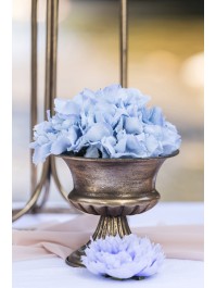 MAJESTIC BRUSHED MATT GOLDEN CUP DIA 15.5CM X 14CM