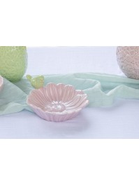 CHEMIN DE TABLE TIFFANY VERT NENUPHAR 27CM X 3M