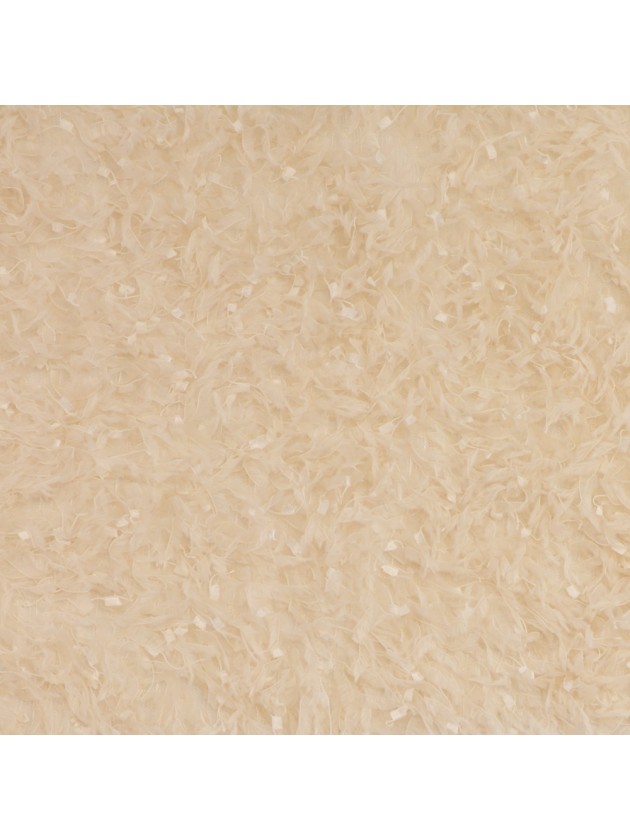 IVORY PLUMETTES TABLE RUNNER 28CM X 3M