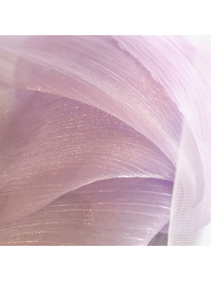 LAVENDER GLIMMER TABLE RUNNER 28CM X 3M