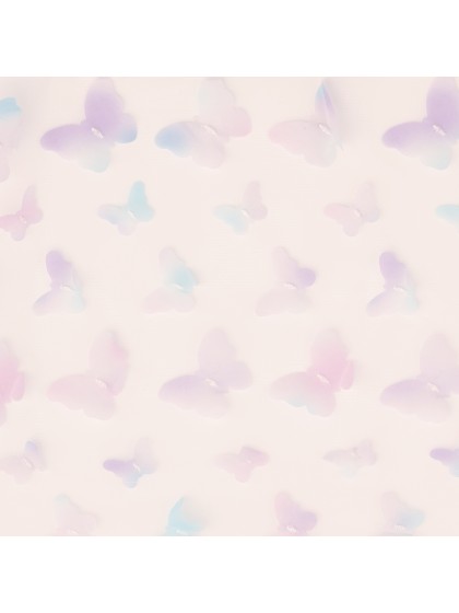 PARMA BUTTERFLY EMBROIDED TABLE RUNNER 25CM X 3M