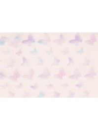 PARMA BUTTERFLY EMBROIDED TABLE RUNNER 25CM X 3M