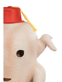 TURKEY HEAD MASK 37CM X 20CM X 32CM