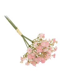 BUNCH 6 NYMPHEA PINK GYPSOPHILIA DIA 12CM X 24CM