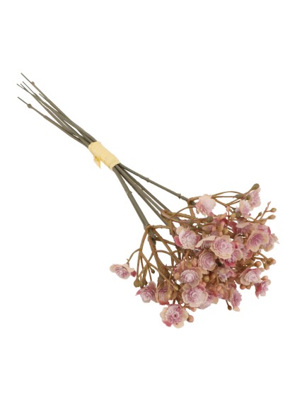 BOUQUET 6 TIGES GYPSOPHILES LILAS DIA 12CM X 24CM