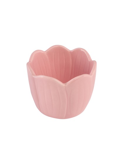 NYMPHEA PINK CERAMIC POT DIA 9CM X 7CM