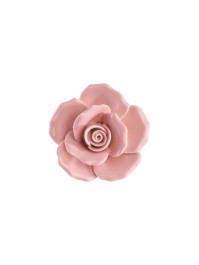 ROSE CERAMIQUE ROSE NYMPHEA 6.5 X 7CM X 3.5CM