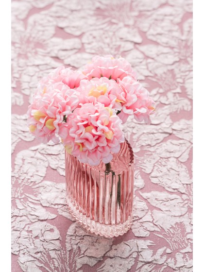 NYMPHEA PINK HELIOS GLASS VASE 7CM X 4.5CM X 8CM 