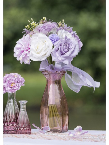 PURPLE/LAVENDER/LILAC BUTTERFLY BUNCH DIA 20CM X 32CM