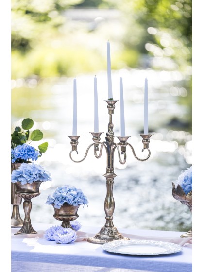 CHANDELIER METAL MAJESTIC 5 BRANCHES DIA 39CM X 59CM