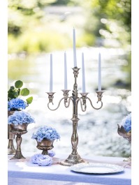 METAL MAJESTIC CANDLEHOLDER 5 BRANCHES DIA 39CM X 59CM