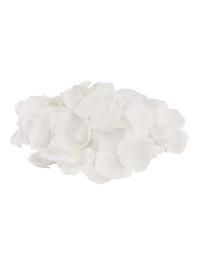 BAG OF 250 3D WHITE ROSE PETALS AROUND 4CM X 4CM