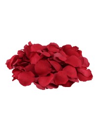 BAG OF 250 3D RED ROSE PETALS AROUND 4CM X 4CM