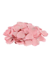 BAG OF 250 3D PALE PINK ROSE PETALS AROUND 4CM X 4CM