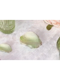 BAG OF 250 3D WATERLILY GREEN ROSE PETALS AROUND 4CM X 4CM