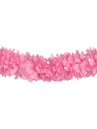 GUIRLANDE FLEURS ROSES DIA 9CM X 220CM