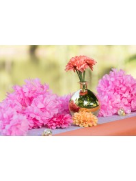 GUIRLANDE FLEURS ROSES DIA 9CM X 220CM