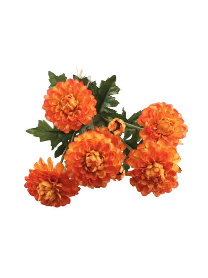 BUNCH 3 ORANGE TAGETE STEMS 12CM X 8CM X 59CM