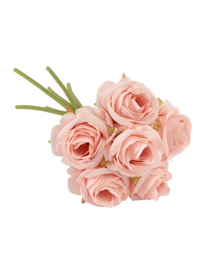 BOUQUET 6 ROSES ROSES DIA 12CM X 23CM