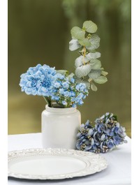 BOUQUET 6 CAMELIA BLEUES DIA 11CM X 23CM
