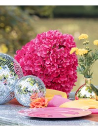 HORTENSIA GEANTE FUCHSIA SUR TIGE DIA 35CM X 150CM