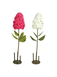 METAL FLOWER BASE FOR 3 STEMS DIA 30CM X 40CM